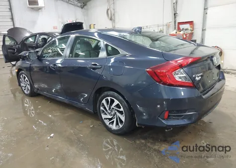 2018 Honda Civic Ex из США, поврежденный, VIN 2HGFC2F77JH531096